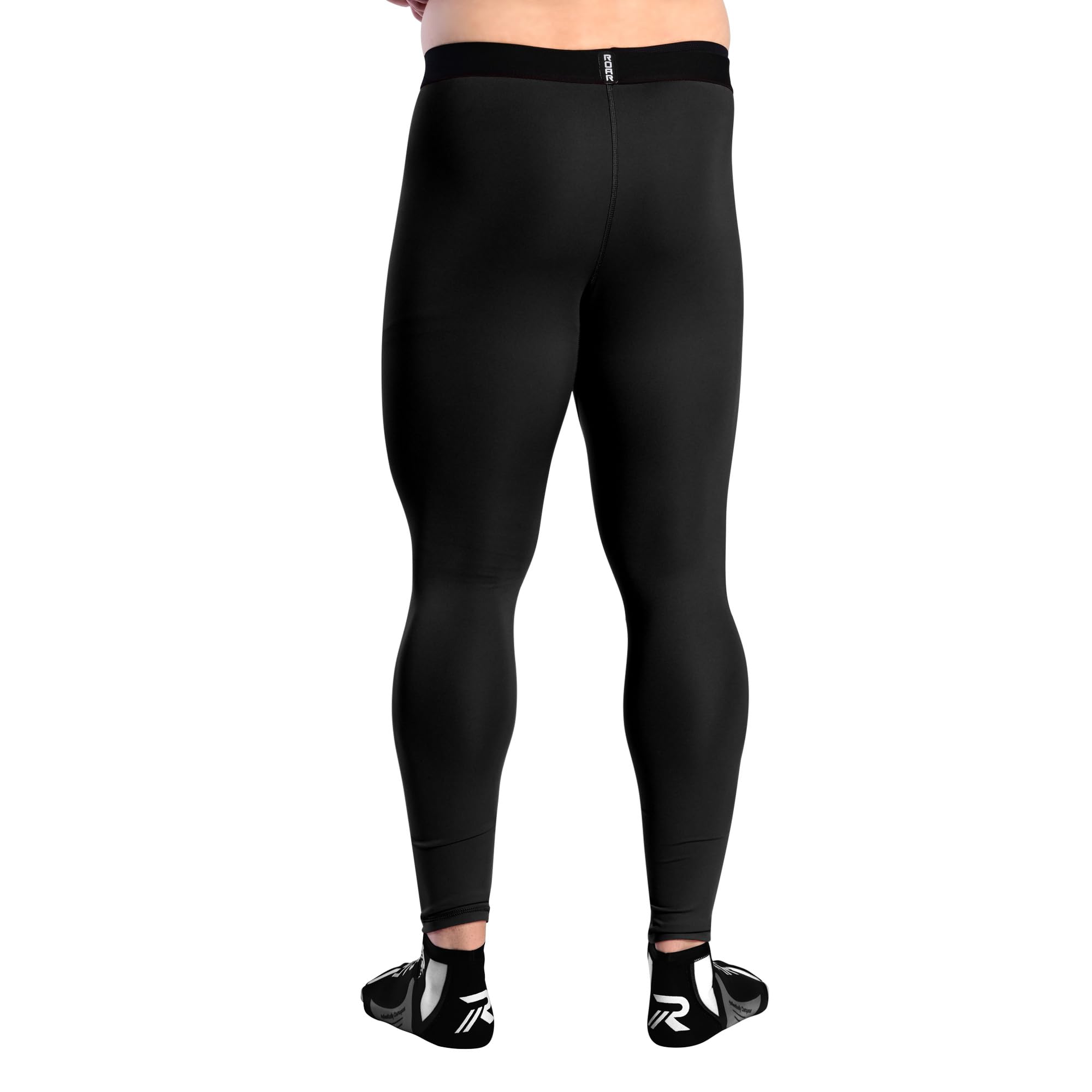 ROAR-INT Compression Pants Men MMA Leggings No-Gi Grappling Spats BJJ Pants Compression Tights Jiu Jitsu Spats - Image 5